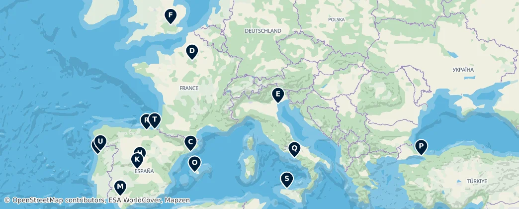 Map of Europa