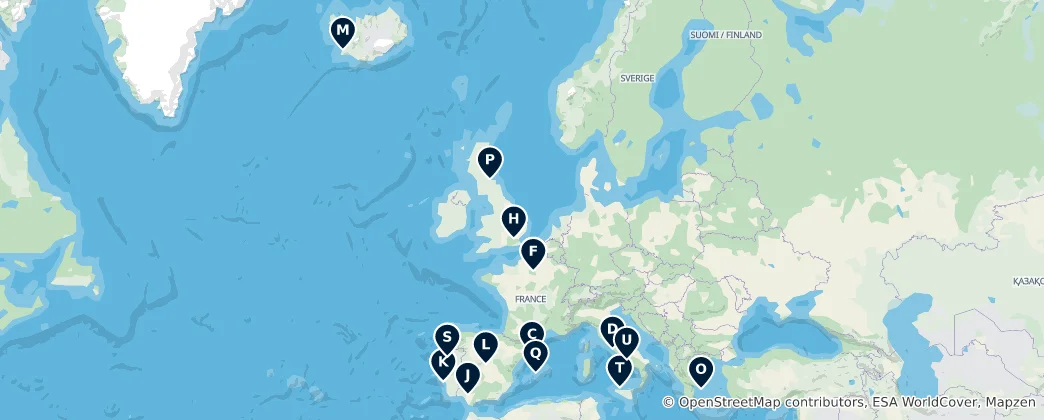 Map of Europa