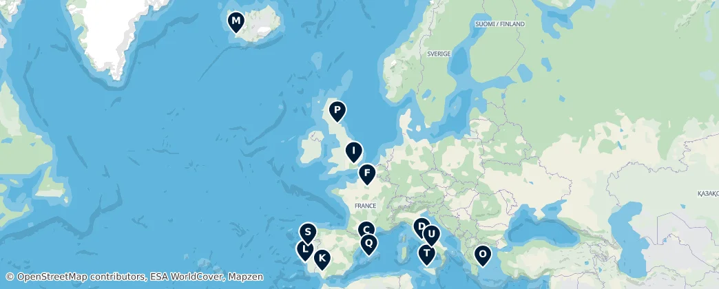 Map of Europa