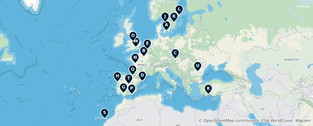 Map of Europa