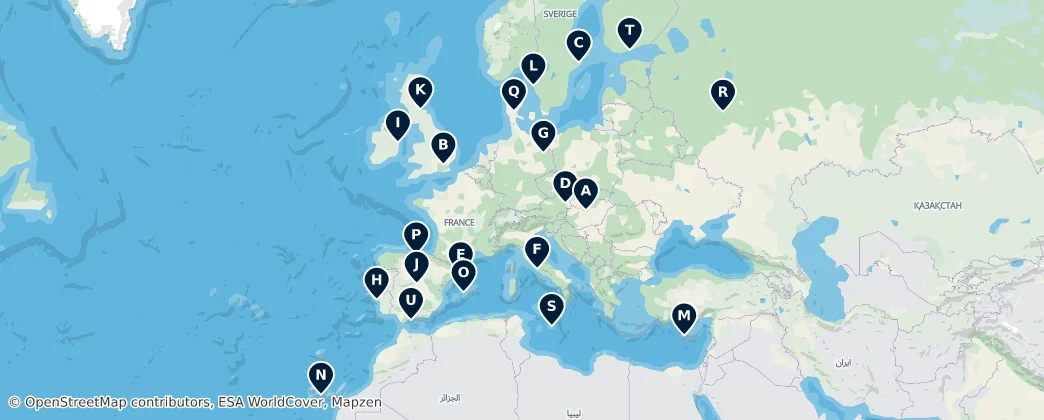 Map of Europa