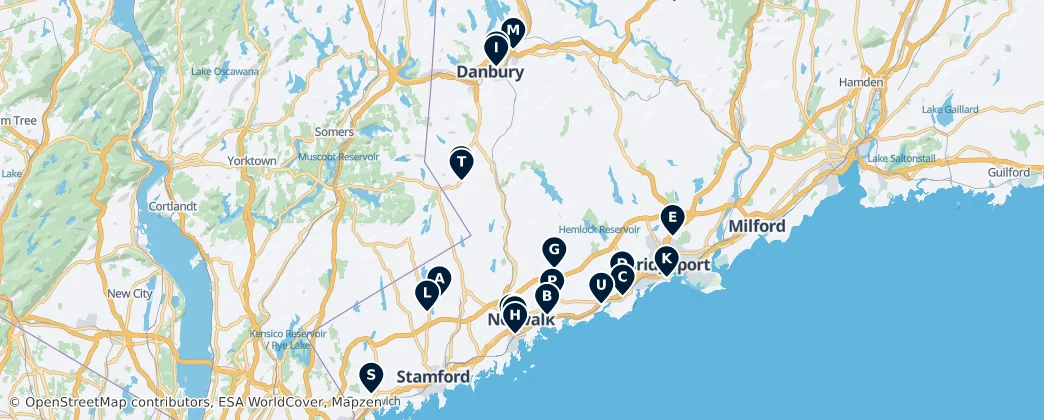 Map of Fairfield