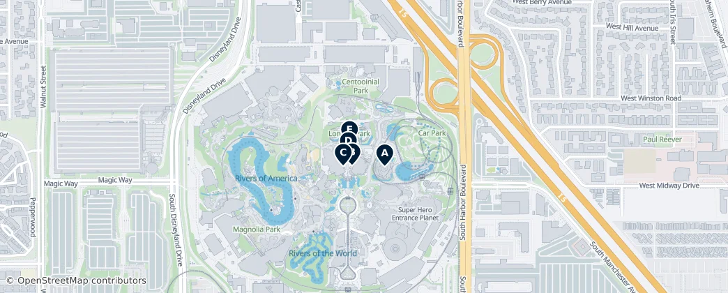 Map of Fantasyland