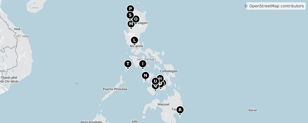 Map of Filipinas