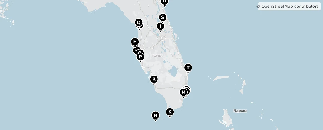 Map of Florida