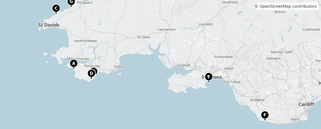 Map of Gales