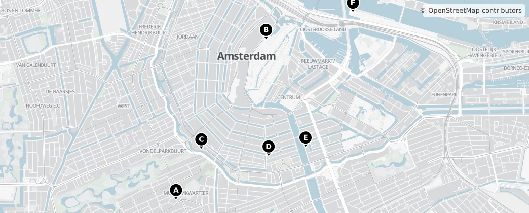 Map of Holanda Septentrional