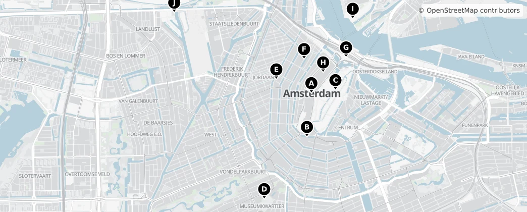 Map of Holanda Septentrional