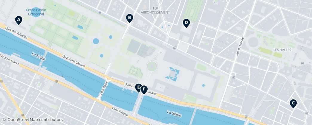 Map of I Distrito de París