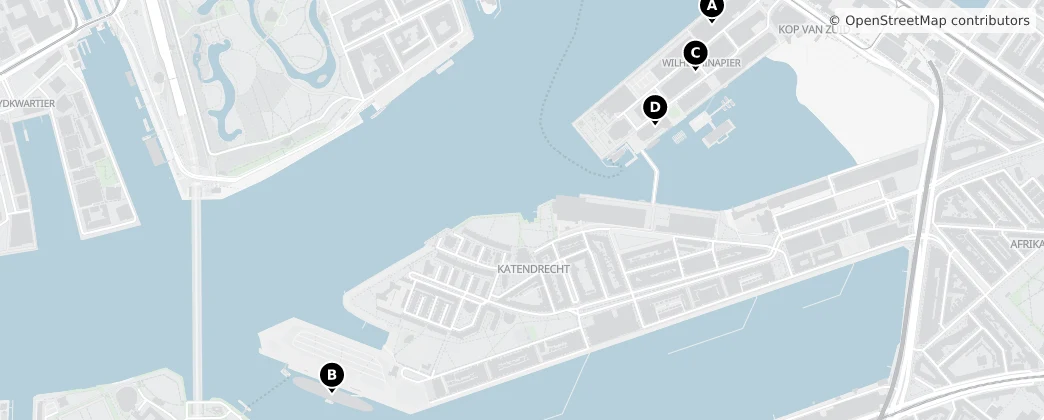 Map of IJsselmonde