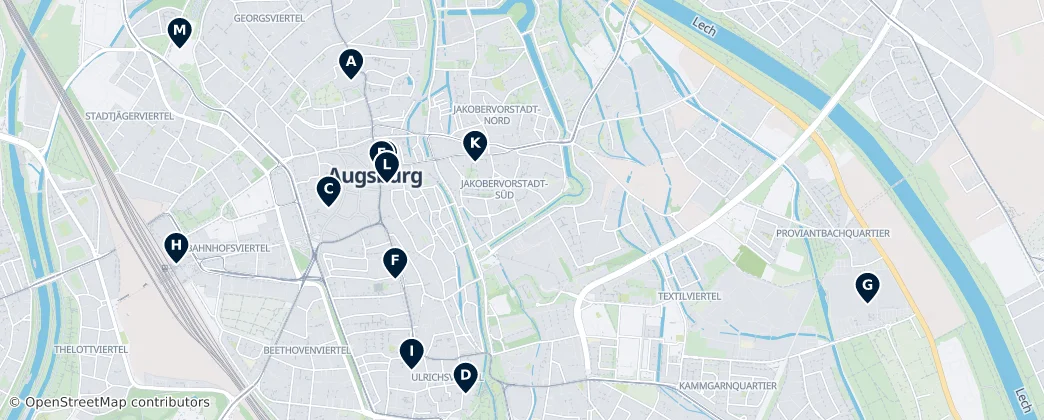 Map of Innenstadt