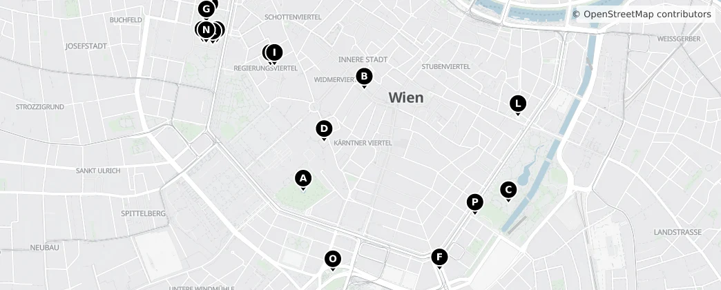 Map of Innere Stadt