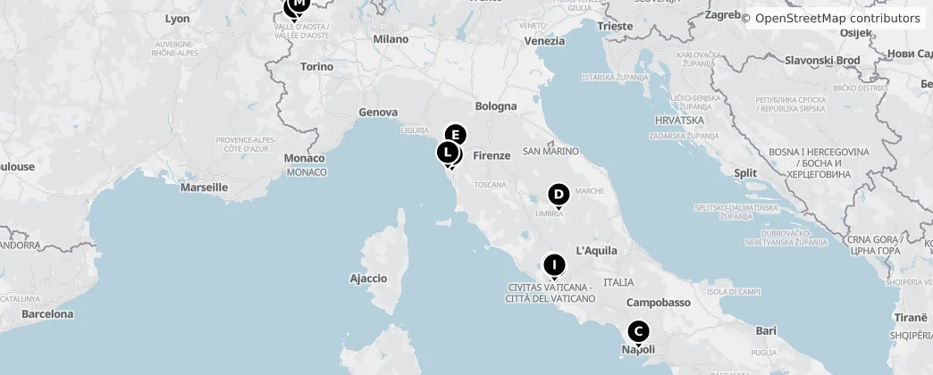 Map of Italia