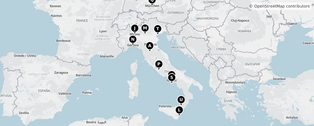 Map of Italia