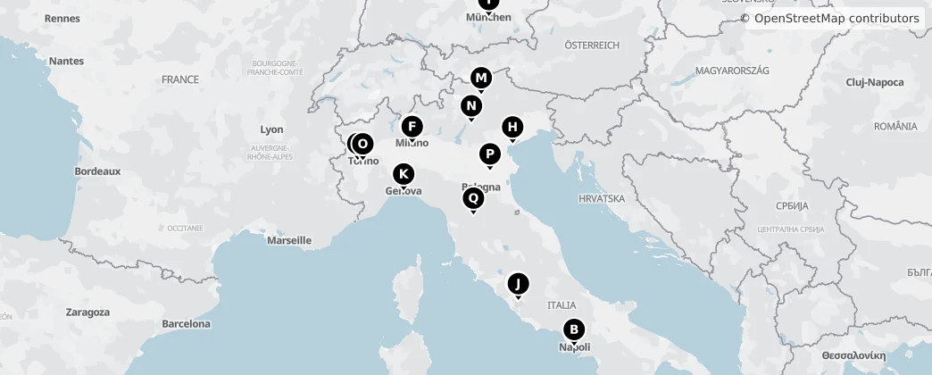 Map of Italia