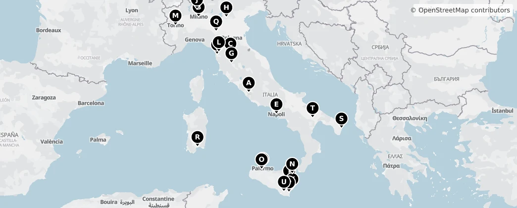 Map of Italia