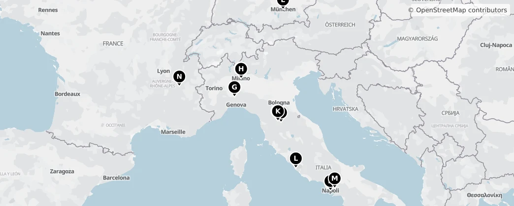 Map of Italia
