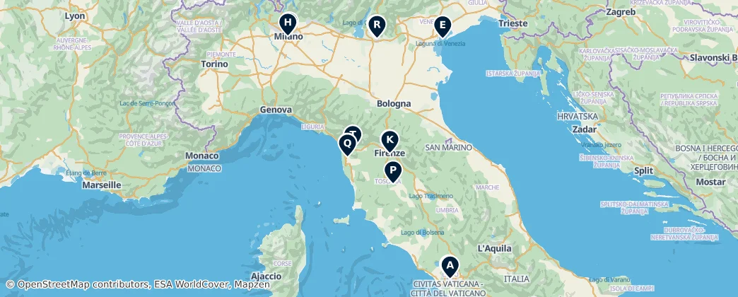 Map of Italia
