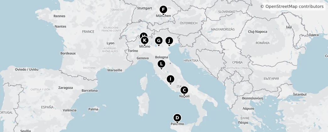 Map of Italia