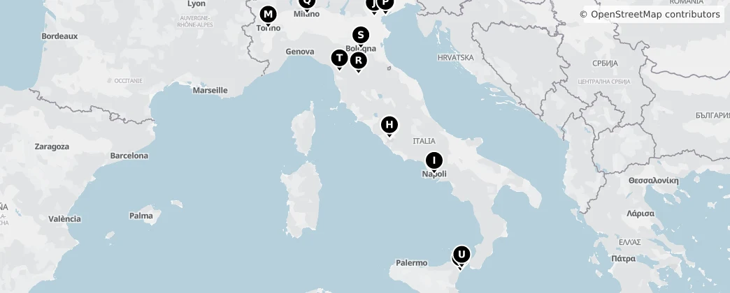 Map of Italia