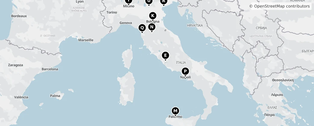 Map of Italia