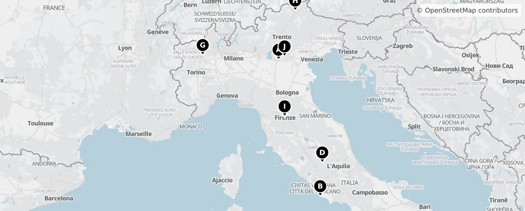 Map of Italia