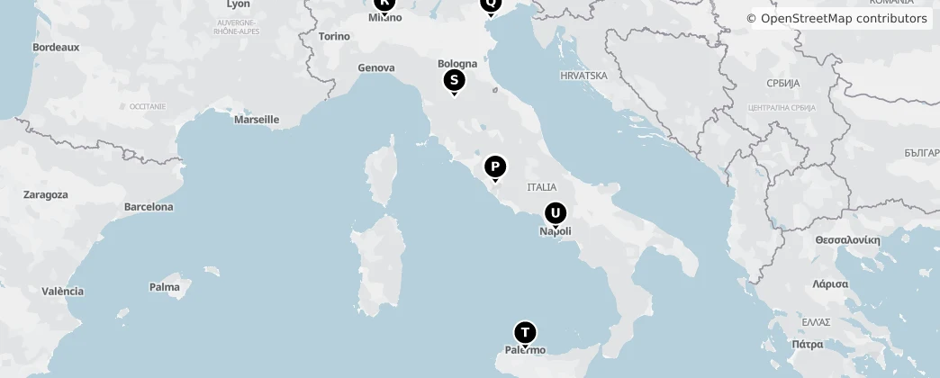 Map of Italia