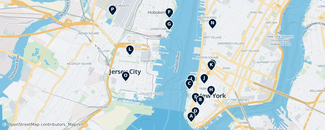 Map of Ciudad de Jersey