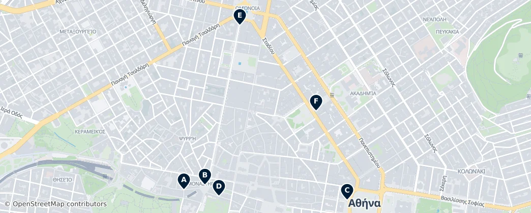 Map of Kallithea