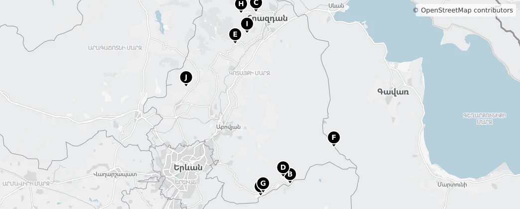 Map of Kotayk