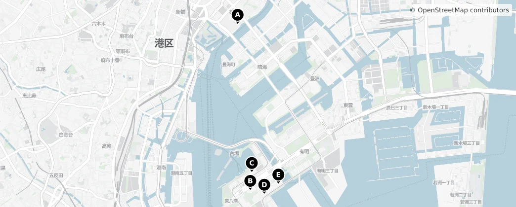Map of Kōtō