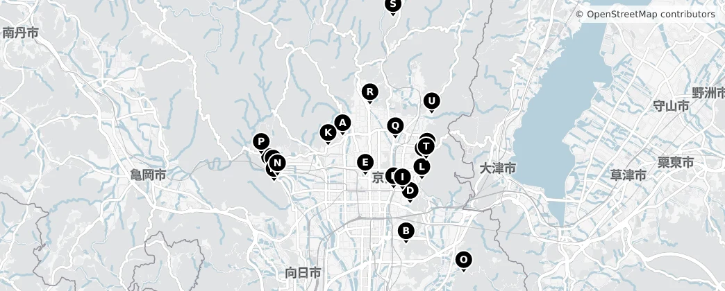 Map of Kioto