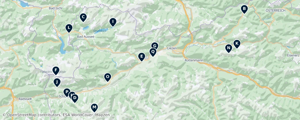 Map of Liezen
