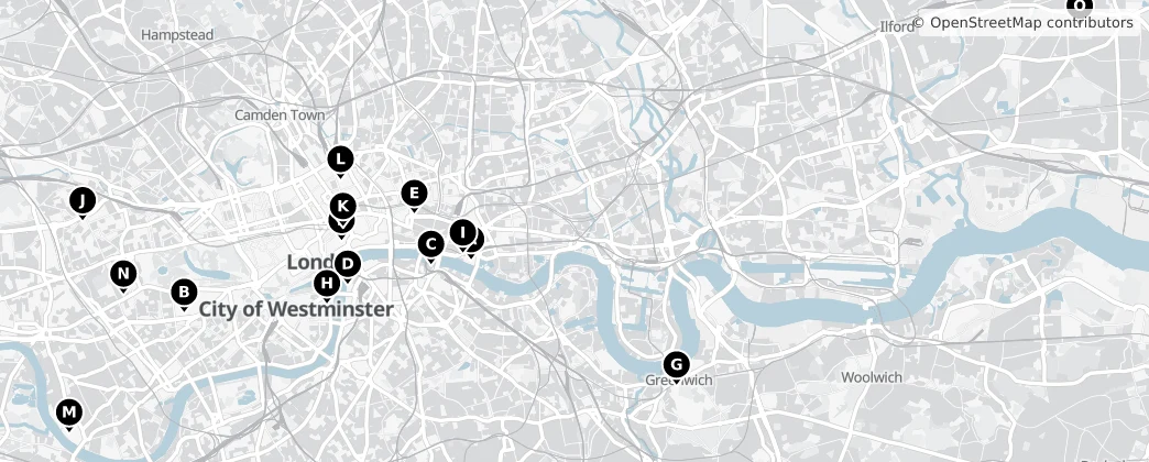 Map of Londres