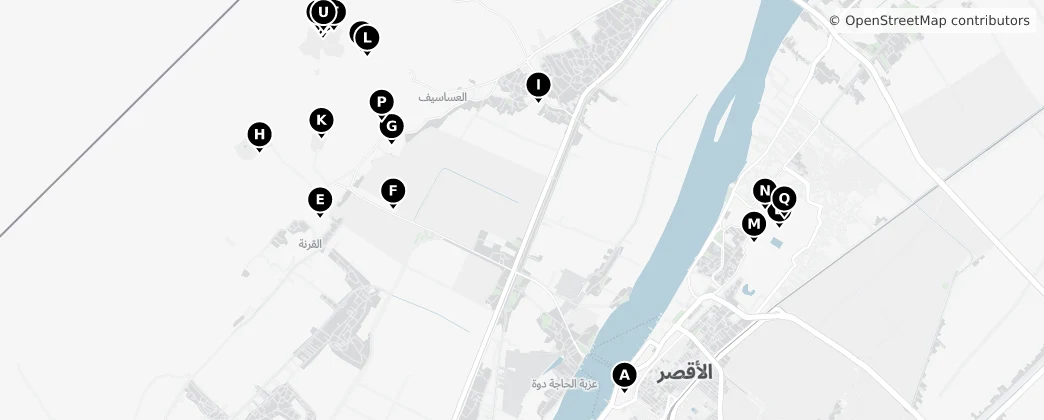 Map of Lúxor