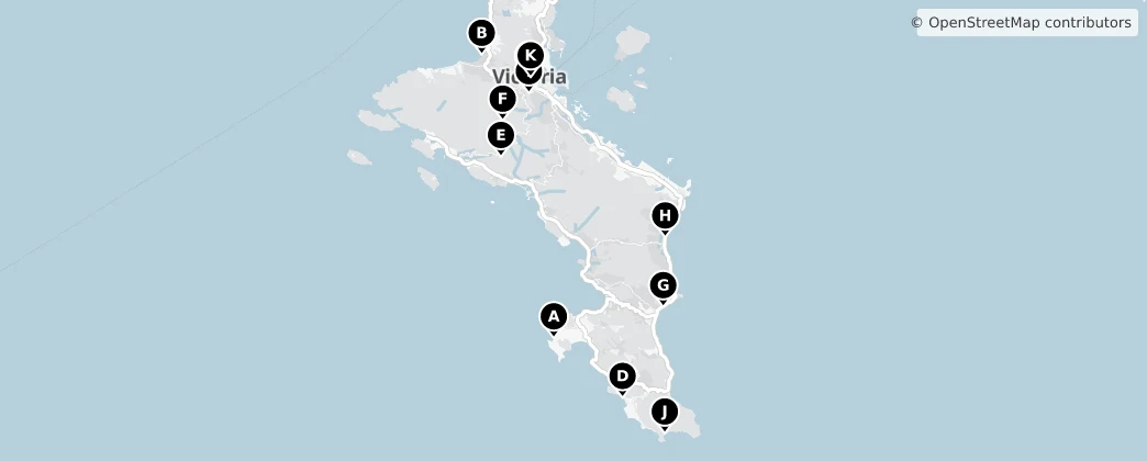Map of Mahé