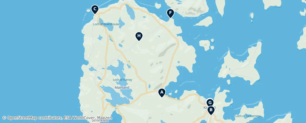 Map of Mainland