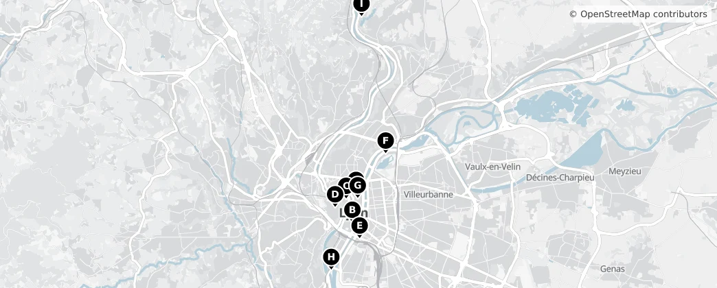 Map of Metrópoli de Lyon