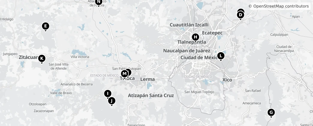 Map of México