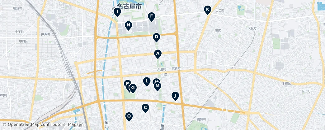 Map of Naka