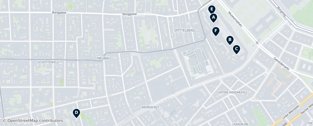 Map of Neubau