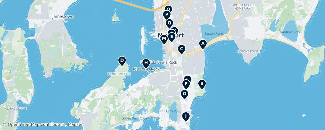Map of Newport