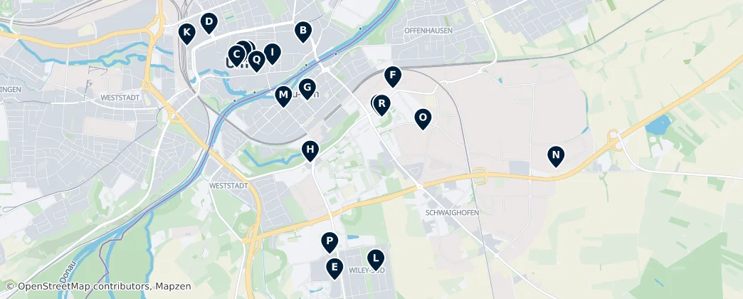 Map of Nuevo Ulm