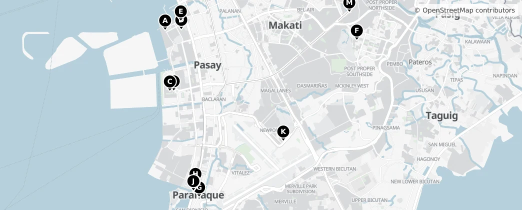 Map of Pásay