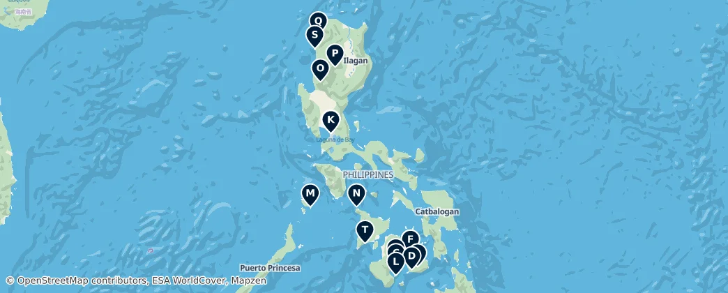 Map of Philippines maritime boundary