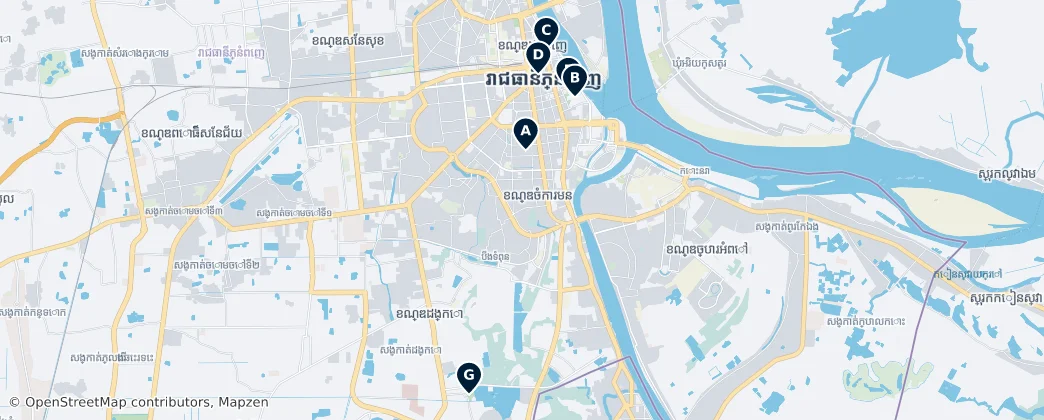 Map of Nom Pen