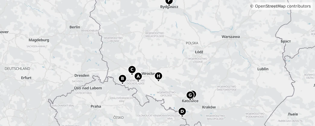 Map of Polonia