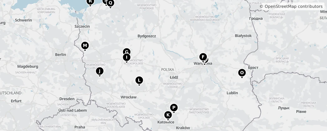 Map of Polonia
