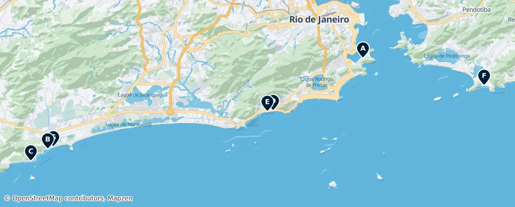 Map of Microrregião Rio de Janeiro