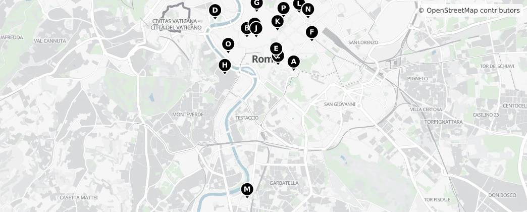 Map of Roma